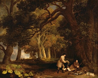 A Repose After Shooting by George Stubbs